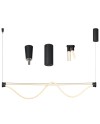 FUGAZ * LÁMPARA LED 38W - NEGRO ARENA